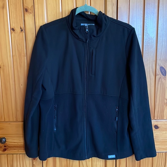 Figs Tops Figs Scrubs Zip Fleece Poshmark